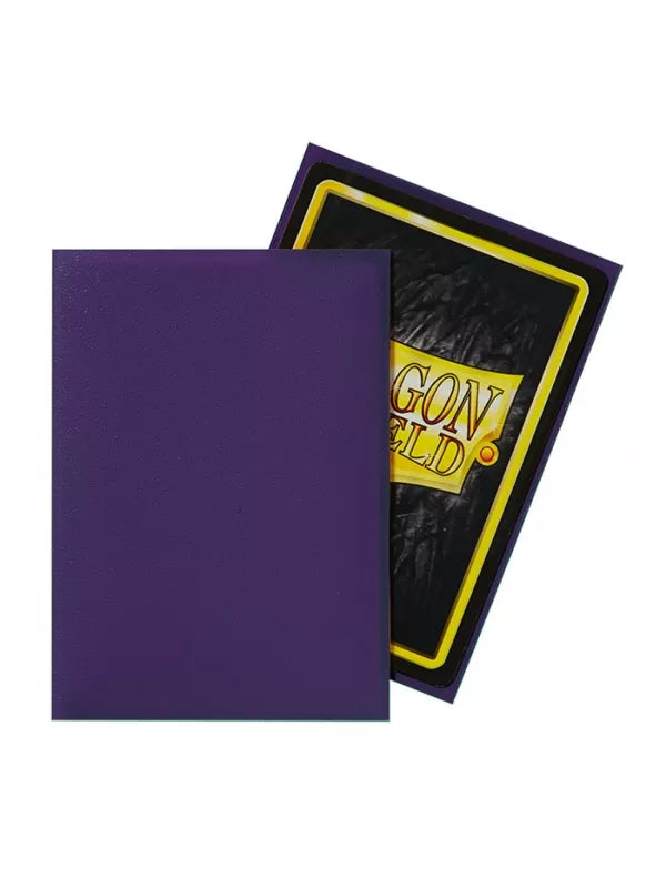 Dragon Shield Sleeves Standard Matte Purple (100 Units)