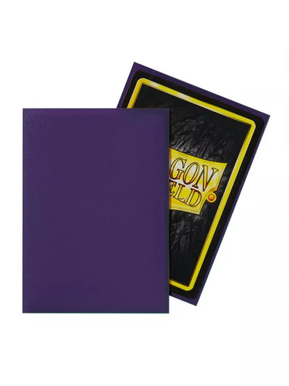 Dragon Shield Sleeves Standard Matte Purple (100 Units)