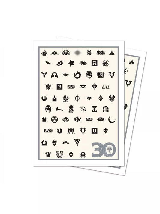 Ultra Pro 30th Anniversary Apex Deck Protector sleeves for Magic The Gathering (105 Unidades)
