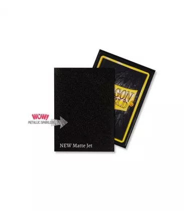 Dragon Shield Sleeves Standard Matte Jet (100 Unidades)