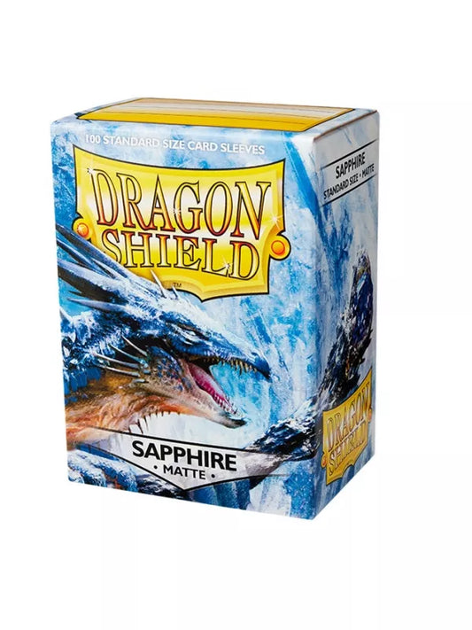 Dragon Shield Sleeves Standard Matte Sapphire (100 Unidades)
