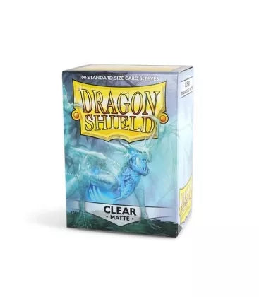 Dragon Shield Sleeves Standard Matte Clear (100 Unidades)