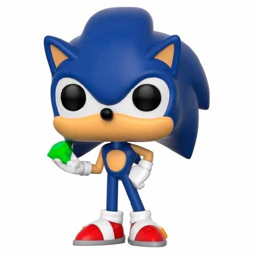 Funko POP! Games Sonic The Hedgehog Sonic With Emerald #284