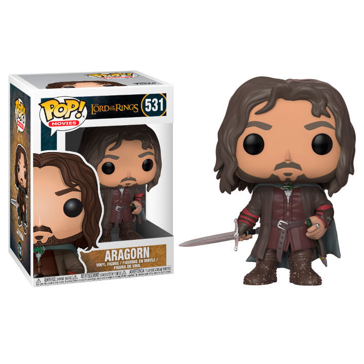 ¡Funko POP! Película El Señor de los Anillos Aragorn #531