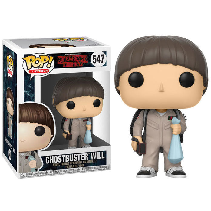 ¡Funko POP! Televisión Stranger Things Ghostbuster Will #547