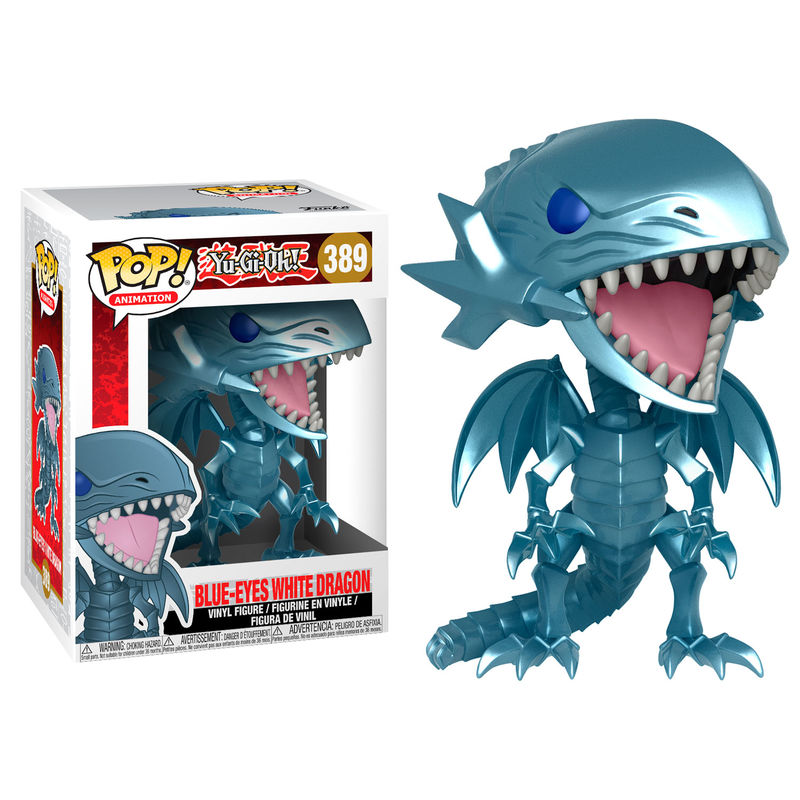 Funko Pop! Yu-Gi-Oh! Blue Eyes White Dragon #389