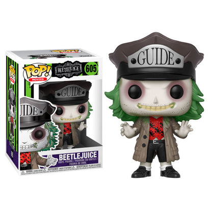 Funko POP! Películas de Beetlejuice - Beetlejuice con sombrero n.° 605