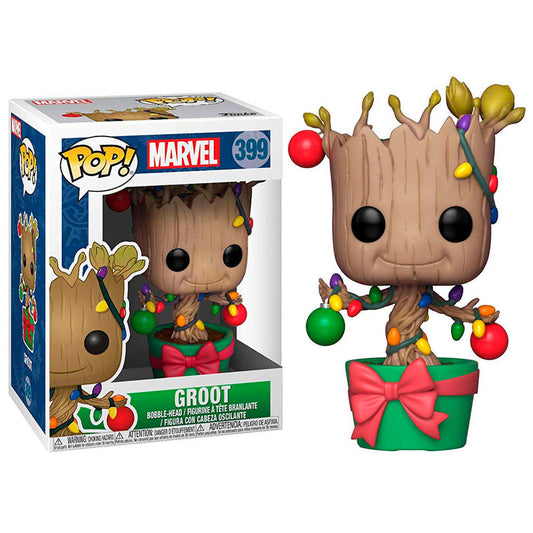 Funko Pop! Marvel Holiday Groot With Lights #399