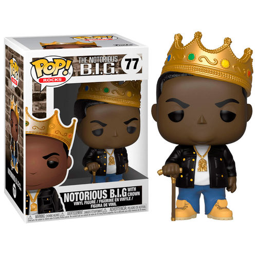 Funko Pop! Rocks Notorious B.I.G. With Crown #77