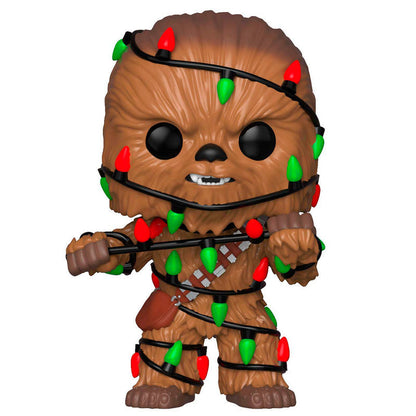 Funko POP! Movies Star Wars Holiday Chewie with Lights #278