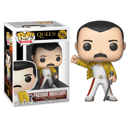 Funko POP! Rocks Queen Freddie Mercury Wembley 1986 #96