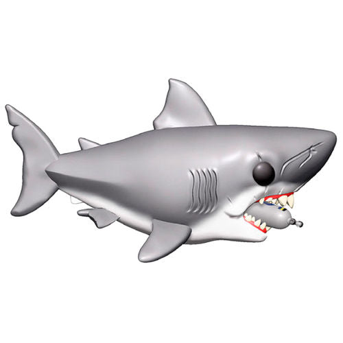 Funko POP! Movies Jaws Great White Shark With Diving Tank 6" #759 (Super Sized POP!)