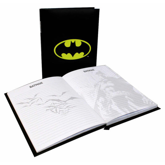 SD Toys Diary with Batman DC Comics logo light
