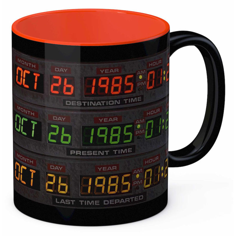 SD Toys Caneca Back to the Future Delorean Screen