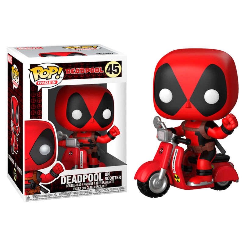 Funko Pop! Marvel Deadpool & Scooter #45