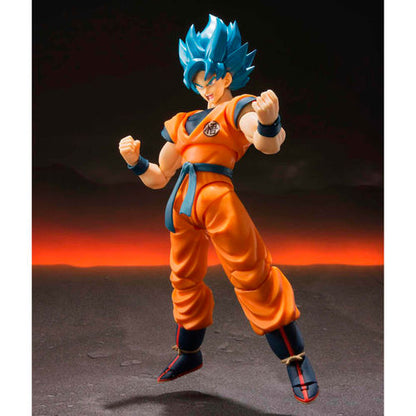 Tamashii Nations Dragon Ball Super Broly Super Saiyan God Super Saiyan Son Goku figure 14cm