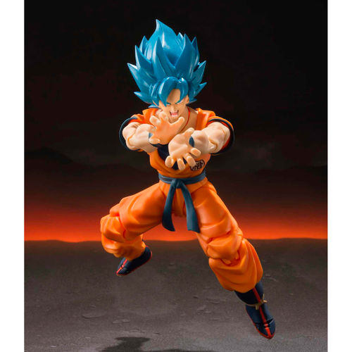 Tamashii Nations Dragon Ball Super Broly Super Saiyan God Super Saiyan Son Goku figure 14cm