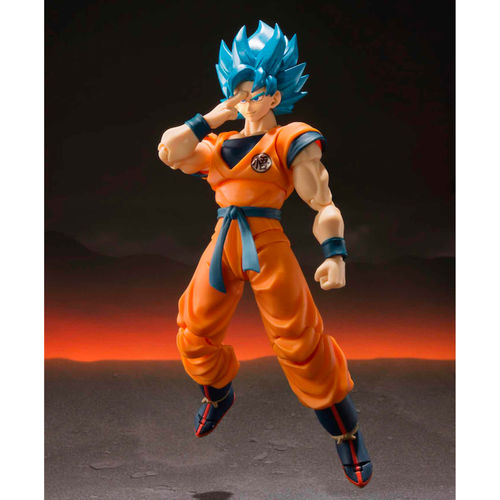 Tamashii Nations Dragon Ball Super Broly Super Saiyan God Super Saiyan Son Goku figure 14cm