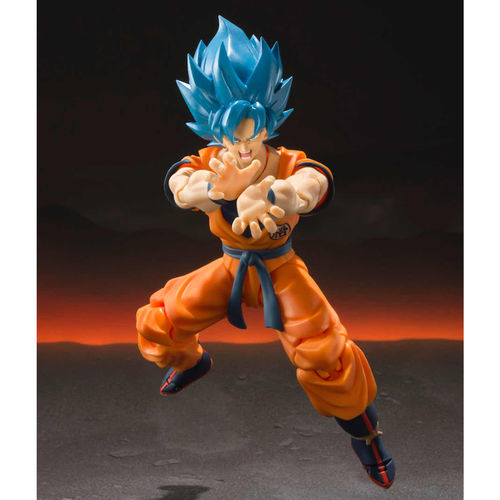 Tamashii Nations Dragon Ball Super Broly Super Saiyan God Super Saiyan Son Goku figure 14cm