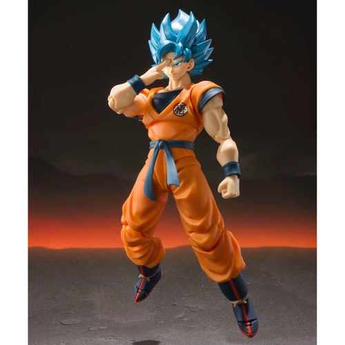 Tamashii Nations Dragon Ball Super Broly Super Saiyan God Super Saiyan Son Goku figure 14cm