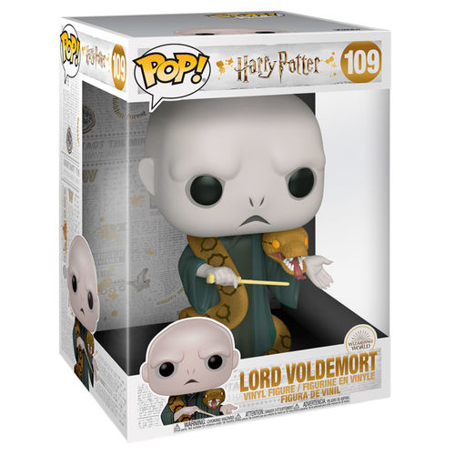 Funko POP! Harry Potter Lord Voldemort With Nagini 10" #109 (Jumbo Sized POP!)