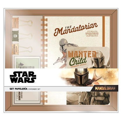 Set de papelería infantil Cerdá Star Wars The Mandalorian Yoda