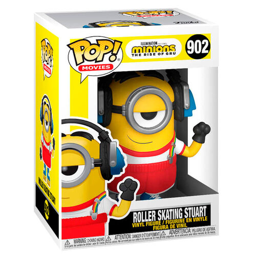 Funko Pop! Movies Minions The Rise Of Gru Roller Skating Stuart #2047
