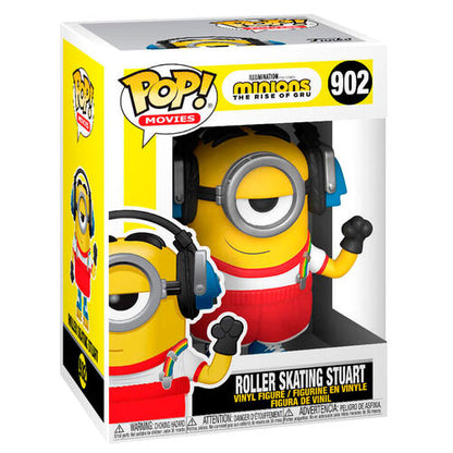 Funko Pop! Movies Minions The Rise Of Gru Roller Skating Stuart #2047