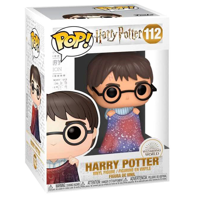 Funko POP! Movies Harry Potter Harry with Invisibility Cloak #112