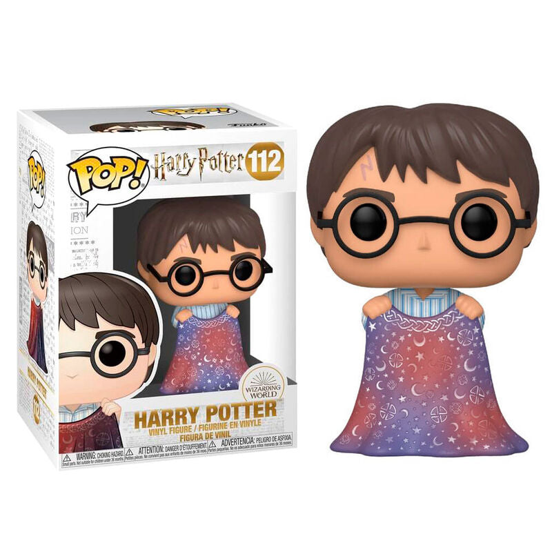 Funko POP! Movies Harry Potter Harry with Invisibility Cloak #112