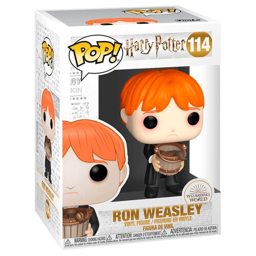 Funko POP! Movies Harry Potter Ron Puking Slugs with Bucket #114