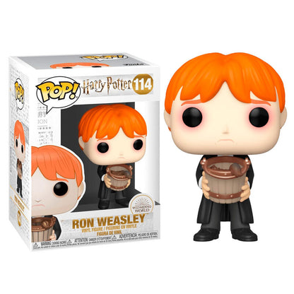 Funko POP! Movies Harry Potter Ron Puking Slugs with Bucket #114