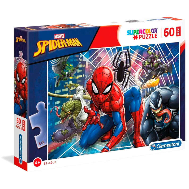 Clementoni Puzzle Maxi Spiderman Marvel 60 peças