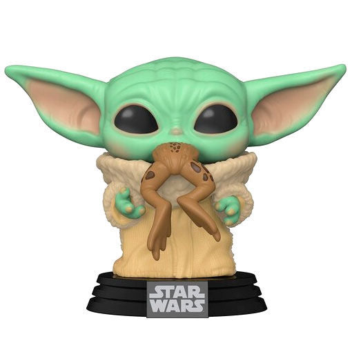 Funko POP! Television Star Wars Mandalorian The Child with Frog #379