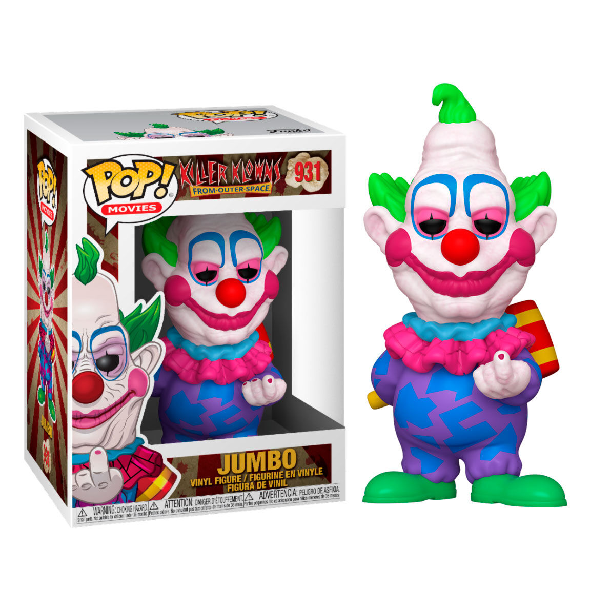 Funko Pop! Movies Killer Klowns From Outer Space Jumbo #931