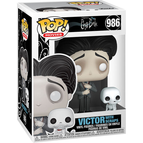 Funko POP! Movies Corpse Bride Victor with Scraps #986