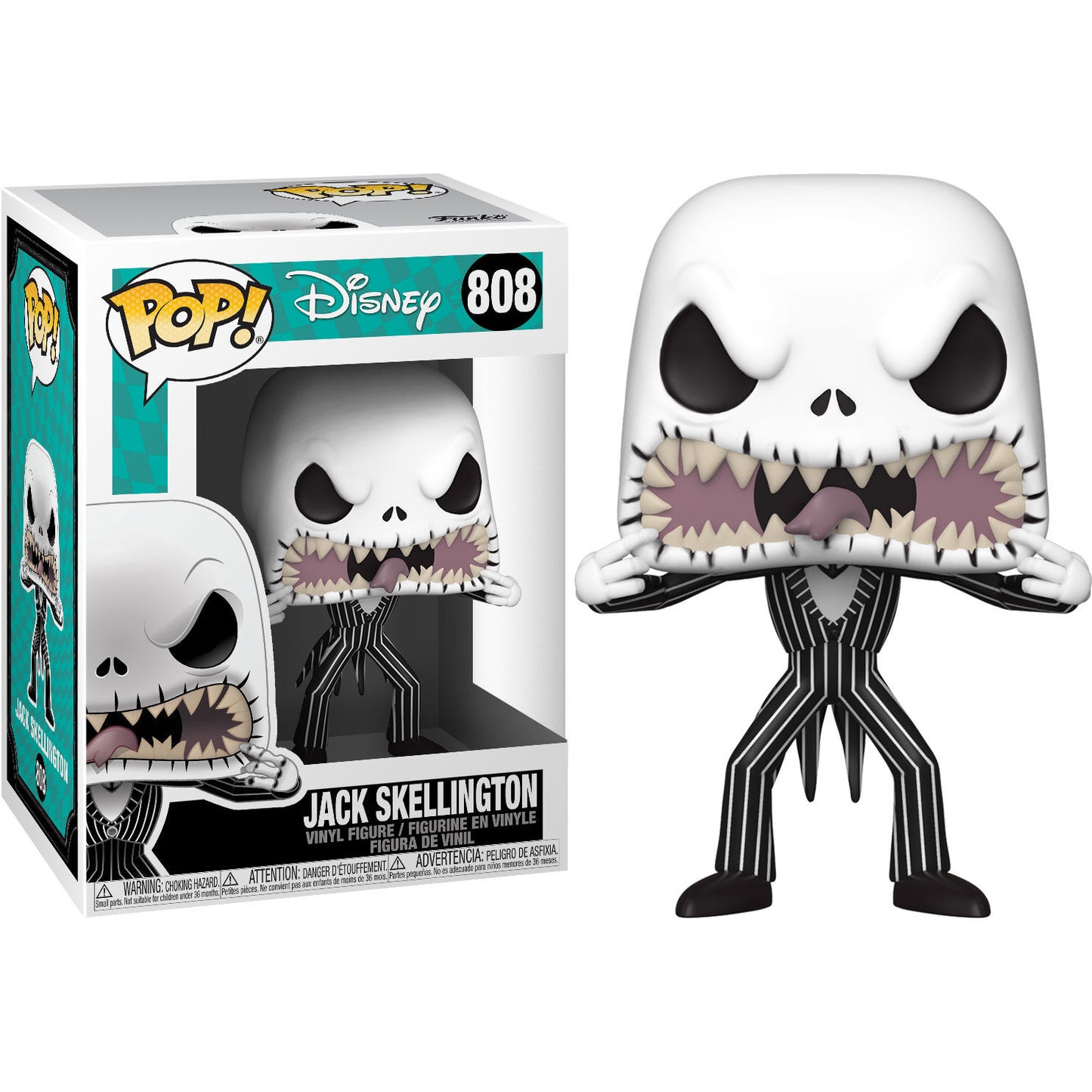 Funko Pop! Disney Nightmare Before Christmas Jack Scary Face #808