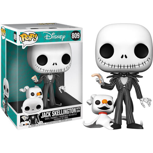 Funko Pop! Jack Skellington de Pesadilla antes de Navidad (Luces) (Supertamaño) n.° 1501
