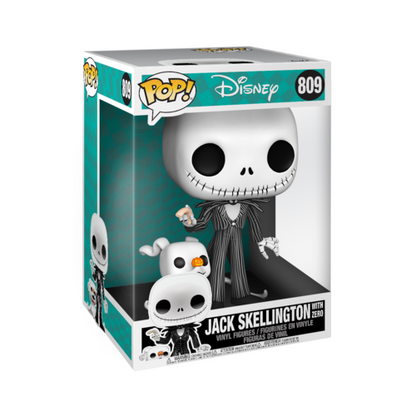 Funko Pop! Jack Skellington de Pesadilla antes de Navidad (Luces) (Supertamaño) n.° 1501