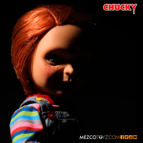 Mezco Toyz Figura Good Guys Chucky Talking articulated figure 38cm