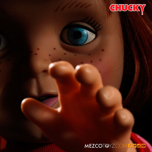 Mezco Toyz Figura Good Guys Chucky Talking articulated figure 38cm