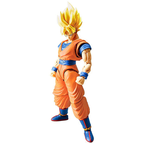 Bandai Hobby Figura Dragon Ball Z Rise Standard Super Saiyan Goku New Version Model Kit 16cm