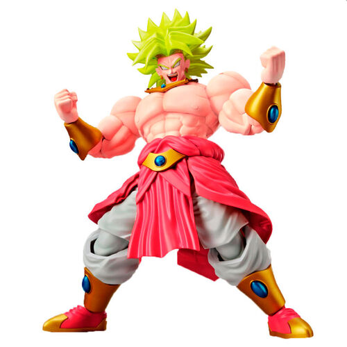 Bandai Hobby Figura Dragon Ball Z Rise Standard Super Saiyan Broly New Version Model Kit 20cm