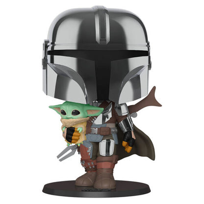 Funko POP! Television Star Wars Mandalorian with Yoda Child 25cm #380