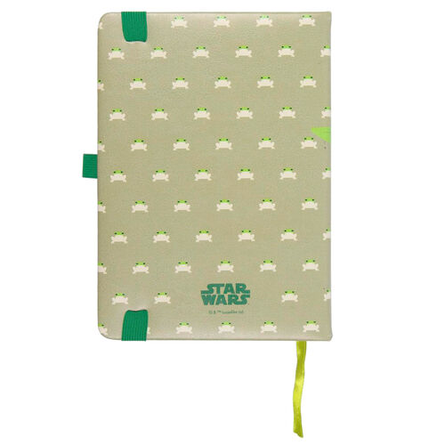 Cerdá Caderno Stars Wars The Mandalorian Yoda Child A5 faux-leather notebook