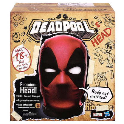 Hasbro Cabeça Marvel Legends English Interactive Electronic Deadpool's Head