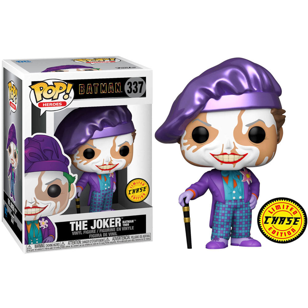 Funko Pop! DC Batman 1989 Joker with Hat Chase #337