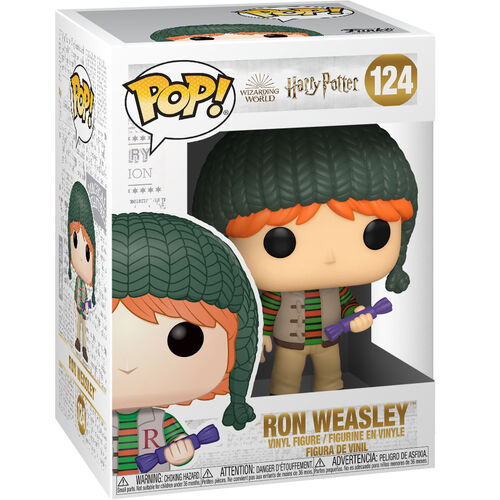 Funko POP! Movies Harry Potter Holiday Ron Weasley #124