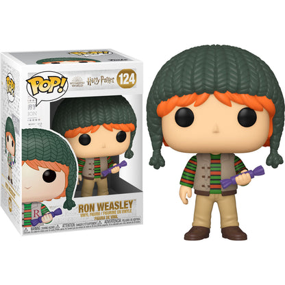 Funko POP! Movies Harry Potter Holiday Ron Weasley #124