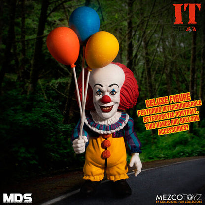 Mezco Toyz Figura Stephen King IT 1990 Pennywise MDS Deluxe figure 15cm